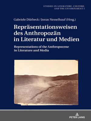 cover image of Repräsentationsweisen des Anthropozän in Literatur und Medien